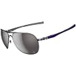 Oakley Infinite Hero Plaintiff Men's Special Editions Designer Sunglasses w/ Free B&F Heart Sticker Bundle - Lead/Warm Grey
