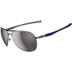 Oakley Infinite Hero Plaintiff Men's Special Editions Designer Sunglasses w/ Free B&F Heart Sticker Bundle - Lead/Warm Grey