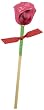 Traverse Bay Confections Pink Foiled Dark Chocolate Rose, 1-Ounce (Pack of 6) Traverse Bay Confections Pink Foiled Dark Chocolate Rose, 1-Ounce (Pack of 6)