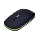 Nano 2.4G Wireless Optical Mouse with DPI Switch (Black)