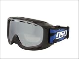 DSO PEAK Snow Goggles - Krystal Gray Frame/Silver Flash Smoke Lens