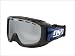 DSO PEAK Snow Goggles - Krystal Gray Frame/Silver Flash Smoke Lens