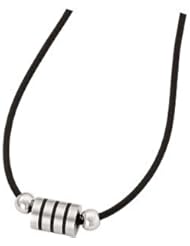 Pendant SLIDE WITH BLACK RUBBER CORD