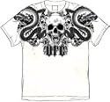 UFC "Skull & Snakes" Brand new adult MMA t-shirt size large