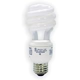 General Electric 97659 13-Watt (60 Watt equivalent) Energy Smart Soft White Spiral T3 Light Bulb 6-Pack