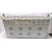 Oblong Tin Mini Wash Basket- White