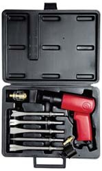 Chicago Pneumatic RP9311K 9pc Rnd Shnk W/Chisels Hammer Kit