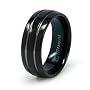 8mm Black Titanium Ring (Sizes 8-13)