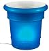 Gardenglo 875 Blue Solar Planter, 20-inches Tall x 21-inches Wide