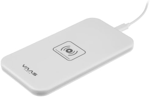 Vaas Qi Induction Charging Pad for Smartphones like Galaxy, Lumia, Nexus, HTC, and More