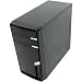 Electronics : Mini 7273 Computer Tower Shiny Piano Black 500 watt PSU