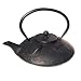 Large Cast Iron Teapot Coi Black