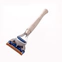 Taylor Gillette Fusion Slim Nickel Handled Razor