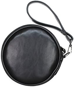 LaHuo Custom Design Harry Potter Slytherin Logo Women Make Up Bag Personality Round Makeup Bag Coin Purse
