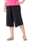 Motherhood Maternity: Plus Size Secret Fit Belly(tm) Jersey Knit Ruched Wide Leg Maternity Pants