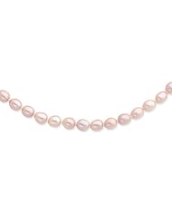14k Yellow Gold 18in 6-6.5mm Pink Potato Freshwater Cultured Pearl Necklace