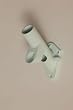 2-Position White Cast Iron Bracket