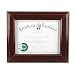 DAX Executive Document/Photo Frame, Desk/Wall Mount, Wood, 8.5 x 11 Inches, Mahogany (N15787NT)
