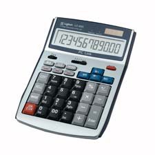 Compucessory 22083 12 Digit LCD Calculator with PC Interface/USB Hub, 5 1/2x7 1/2x1 1/2 (CCS22083) Category: Basic Calculators