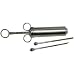Bayou Classic 5011 2-Ounce Stainless-Steel Seasoning Injector with Marinade Needles