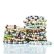 Colors & Shapes Freshwater Pearl Flex Bracelet