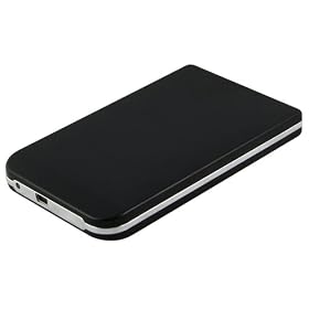 100% Brand New 2.5" SATA HDD Enclosure (Black) by Eforcity