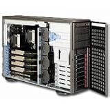 Supermicro SuperServer SYS-7046GT-TRF Dual LGA1366 Xeon 4U/Tower Server Barebone System (Black)