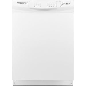 Whirlpool : GU3100XTVQ 24in Full Console Dishwasher with 5 Wash Cycles White by