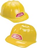 Deluxe Child Construction Costume Hard Hat Toy Helmet