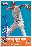 Hansel Izquierdo, Portland Sea Dogs - Marlins Affiliate Autographed Card