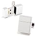 4GB USB Flash Drive USB Silver Cufflinks Cuff Links