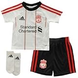 adidas Liverpool Away Kit 2010 2011 Baby Whi/Red/Blk 12 Months