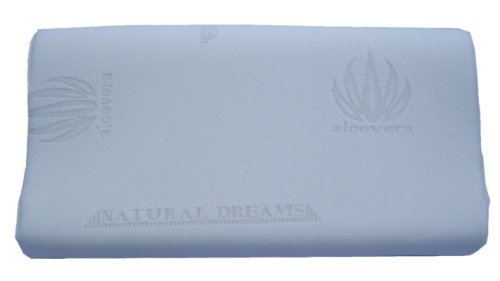 MPS 21710 viskoelastisches Nacken-Kontur-Kissen / 30 x 60 cm und 10/12 cm / natur