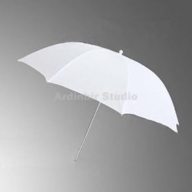 Ardinbir 60 150cm Soft White Translucent Studio Umbrella for Alienbees, Balcar, Bowens, Elinchrom, Hensel, Photogenic, Norman, White Lightning, Flash Broncolor, Pulso, Broncolor Impact, Visatec, Speedotron, Smith Victor Strobe Flash Light