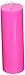 Zest Candle Pillar Candle, 2 by 6-Inch, Hot Pink