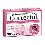 Correctol Bisacodyl Stimulant Laxative Comfort-Coated Tablets - 30 Ea