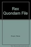 The Rex Quondam file : 13 poems on Arthurian themes