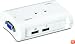 TRENDnet 2-Port USB KVM Switch Kit (Includes 2x KVM Cables) TK-207K (White)