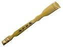 18" Oriental Bamboo Back Scratcher Massager with Chinese Character "Healthy and Longevity"