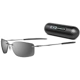 Oakley Oakley Nanowire 2.0 Men's Polarized Active Race Wear Sunglasses - Color: Pewter/Black Iridium, Size: One Size Fits All