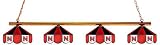 74 Billiard Pool Table Lamp Light University of Nebraska Cornhuskers - Free Shipping