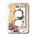 Londons Times Funny Medicine Cartoons - Public Enema Number Two - Light Switch Covers - 2 plug outlet cover