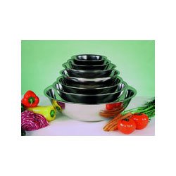 Click here to buy 18-8 Mixing Bowls-10-1 2 Diameter. X 3-1 2 Deep (SBL-4D) by Admiral Craft Equipment.
