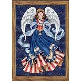 Dimensions Needlecrafts Counted Cross Stitch, Patriotic Angel