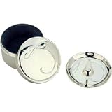 Waterford Ballet Ribbon Tarnish-Resistant Silver-plated Ring Holder & Jewelry Box Set