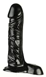 31 x111VNVL. SL160  Doc Johnson Ballsy Black Super Dildo, 7 Inches