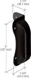 CRL Black Gate Handle by CR Laurence