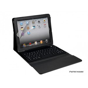 TAO Bluetooth Wireless Keyboard for iPad - Leather Stand & Case for iPad 2 / the New iPad