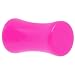 6 Gauge Hot Pink Acrylic Saddle Plug