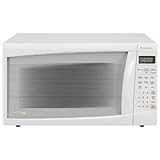 Panasonic NNSA647W 1300-Watt 1-1/5-Cubic-Foot Microwave Oven, White